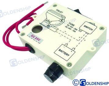 TOILET SWITCH 24V | OEM  50019 | INTERIOR | GOLDENSHIP