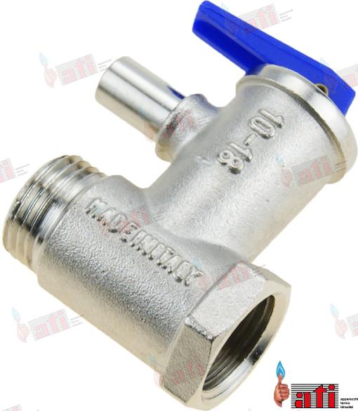 PRESSURE RELIEF BLUE - 1/2" - TAR. 8 ± 0 | OEM  50415 | INTERIOR | GOLDENSHIP