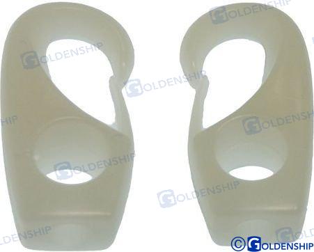 NYLON HOOK  4 MM. (2) | OEM  60110 | FENDERS | GOLDENSHIP