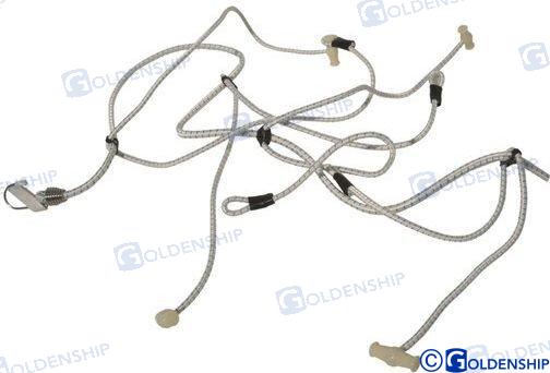 MILLIPIEDE SET FOR MAST 3M. | OEM  60149 | FENDERS | GOLDENSHIP