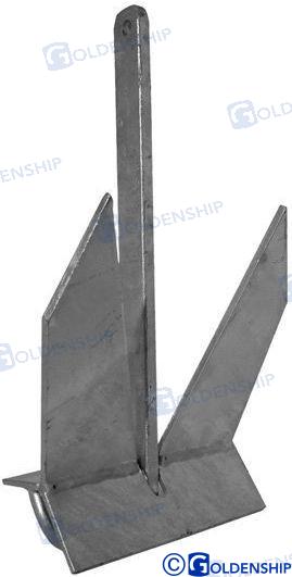 PLATE ANCHOR HOT D. GALV. 20 KG. | OEM  61008 | GOLDENSHIP