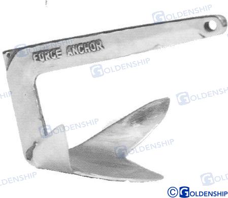 ANCHOR "FORCE" S. STEEL 50 KG | OEM  61039 | FORCE | GOLDENSHIP