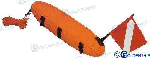 DIVING MARKER BUOY W/ 20 M LINE | OEM  62039 | FENDERS | GOLDENSHIP