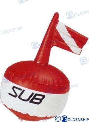 DIVING MARKER BUOY "PRO" DIA. 38 CM H.20 | OEM  62042 | FENDERS | GOLDENSHIP