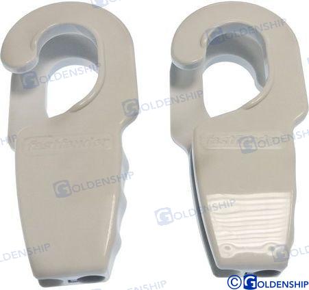 HOOKS FASTFENDER32 GREY/BLUE (2) | OEM  62065 | FENDERS | GOLDENSHIP