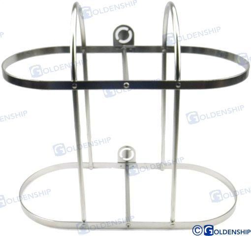 DOUBLE FENDER HOLDER SS. 2*30 CMS. | OEM  62107 | FENDERS | GOLDENSHIP