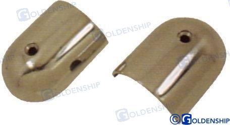 PAIR RUB RAIL END CAP 57 MM (2) | OEM  62181 | HARDWARE | GOLDENSHIP