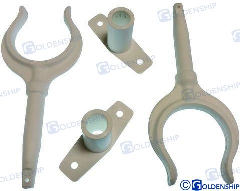 PAIR NYLON ROWLOCK | OEM  70045 | HARDWARE | GOLDENSHIP