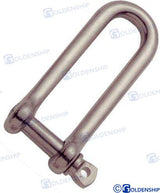 LONG DEE SHACKLE AISI316 6 MM  (2) | OEM  71016B | HARDWARE | GOLDENSHIP