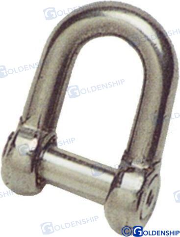 ANCHOR SHACKLE AISI 316 10MM (10) | OEM  71042B | SHACKLE | GOLDENSHIP