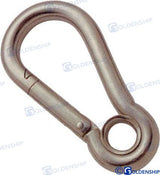 SNAP HOOK W/EYE AISI-316 5X50MM | OEM  71230 | HARDWARE | GOLDENSHIP