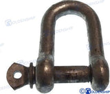 DEE SHACKLE HOT D. GALV. 10MM | OEM  71252 | HARDWARE | GOLDENSHIP