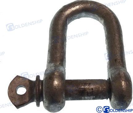 DEE SHACKLE HOT D. GALV. 12MM | OEM  71253 | HARDWARE | GOLDENSHIP