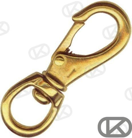 BRONZE SNAP-HOOK 82 MM (10) | OEM  71300B | HOOKS | GOLDENSHIP