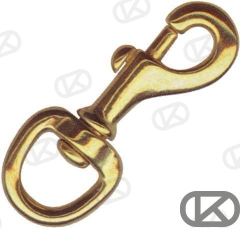 BRONZE SNAP-HOOK 65 MM (10) | OEM  71303B | HOOKS | GOLDENSHIP