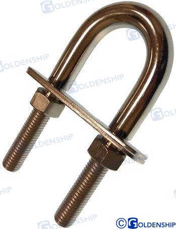 U-BOLT AISI-315 M12 | OEM  72018 | HARDWARE | GOLDENSHIP