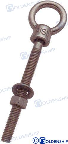 EYE BOLT S. STEEL 6*60 (PACK 25) | OEM  72039B | HARDWARE | GOLDENSHIP