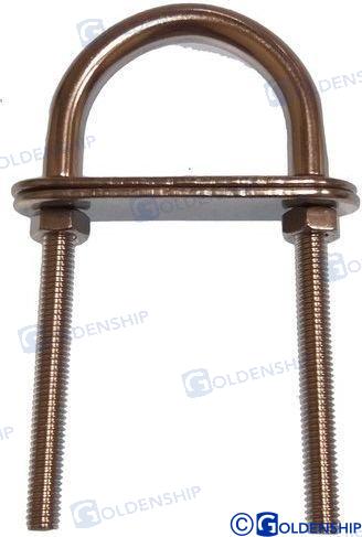 U BOLT INOX M5 (15) | OEM  72056B | HARDWARE | GOLDENSHIP