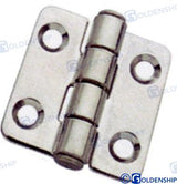 STAINLESS HINGE  40X37X2 (2) | OEM  72110 | HARDWARE | GOLDENSHIP