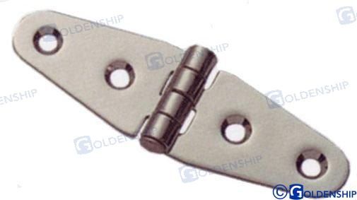 HINGE, SS. 102X31X2  (2) | OEM  72113 | HARDWARE | GOLDENSHIP