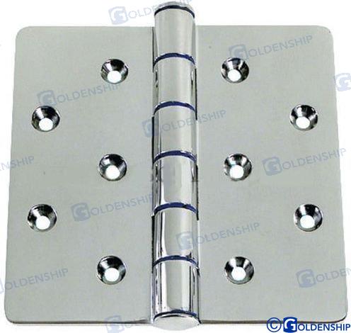 INOX HINGE 126X127 | OEM  72188 | HARDWARE | GOLDENSHIP