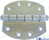 OVAL INOX HINGE 102X102 | OEM  72190 | HARDWARE | GOLDENSHIP