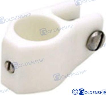 TOP SLIDE 7/8" NYLON WHITE (2) | OEM  72229 | HARDWARE | GOLDENSHIP