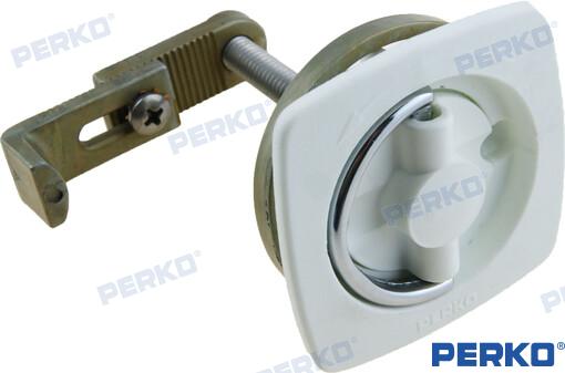 FLUSH LATCH WHITE | OEM  72365 | HARDWARE | GOLDENSHIP