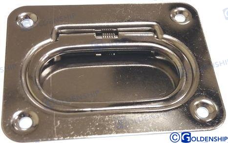 FLOOR RING W/RETURN CLIP SS. | OEM  72373 | HARDWARE | GOLDENSHIP