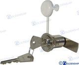 CAM LOCK WITH KEY 16MM. | OEM  72381 | CAMS | GOLDENSHIP