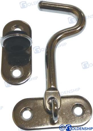 CABIN DOOR HOOK AISI304 64M/M. | OEM  72385 | HARDWARE | GOLDENSHIP