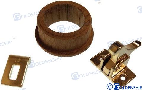 ELBOW CATCH & TEAK RING | OEM  72398 | HARDWARE | GOLDENSHIP