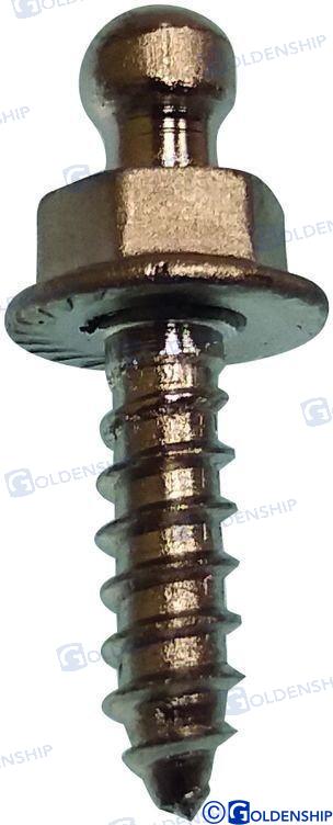 FAST SNAP FIBRIC GLASS WOOD SCREW (100) | OEM  72486 | HARDWARE | GOLDENSHIP