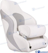 SPORT SEAT BOLSTER WHITE/GREY | OEM  73251 | HARDWARE | GOLDENSHIP