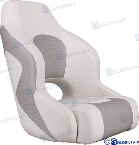 SPORT SEAT WHITE/GREY | OEM  73252 | HARDWARE | GOLDENSHIP