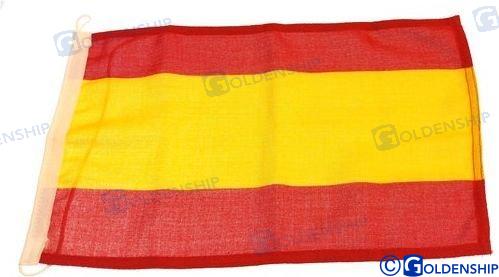 SPAIN FLAG 20*30 WITHOUT COAT OF ARMS 20 | OEM  73320 | HARDWARE | GOLDENSHIP