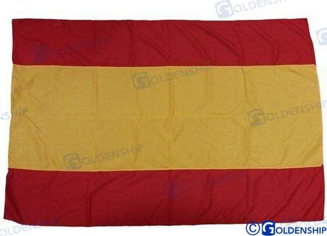 SPAIN FLAG 20*30 WITHOUT COAT OF ARMS 10 | OEM  73324 | HARDWARE | GOLDENSHIP