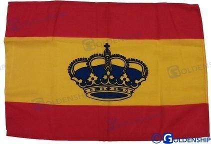 SPAIN FLAG WITH COAT OF ARMS 30*45 | OEM  73327 | HARDWARE | GOLDENSHIP