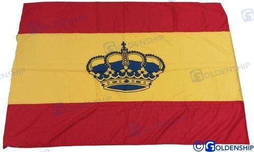 SPAIN FLAG WITH COAT OF ARMS 100*150 | OEM  73330 | HARDWARE | GOLDENSHIP