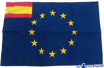 UNITED EUROPE/SPAIN FLAG  40X60 | OEM  73338 | HARDWARE | GOLDENSHIP