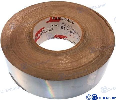 REFLECTIVE SAFETY TAPE 45,7M X 50MM | OEM  80008 | SECURITY | GOLDENSHIP