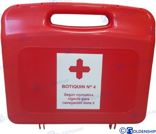 BASIC FIRTS AID KITS  Nº4 26*22*7 | OEM  80085 | SECURITY | GOLDENSHIP