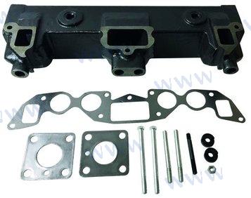 VOLVO PENTA EXHAUST MANIFOLD | OLD MODEL 4L | OEM  4532 | AQ115A, B BB115A, B, C AQ130A, B, C, D