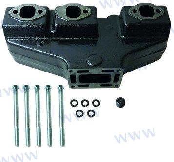 VOLVO PENTA V6 MANIFOLD | OEM  6894 | V6 AQ 175 • AQ 205 • AQ430 A/B • 431 A/B • AQ 434 (-1993)