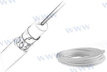 CABLE TV RG6/U BAJA PERDIDA 75OHMS 20MTS | OEM  9139/20 | VHF | GLOMEX