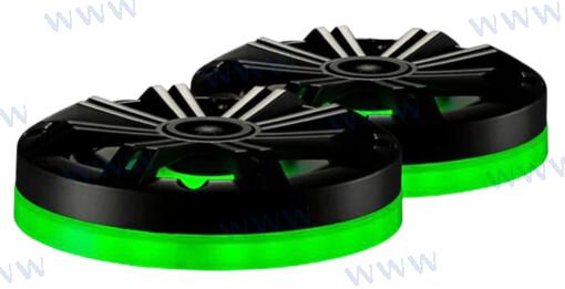 6.5" WEATHER PROOF LED LIGHTED SPEAKER R | OEM  47KLSR65 | SPEAKERS | KICKER AUDIO