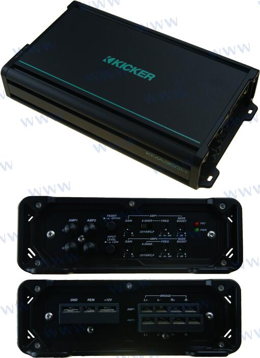 KM MARINE 360W  4 CHANNEL | OEM  48KMA3604 | SPEAKERS | KICKER AUDIO