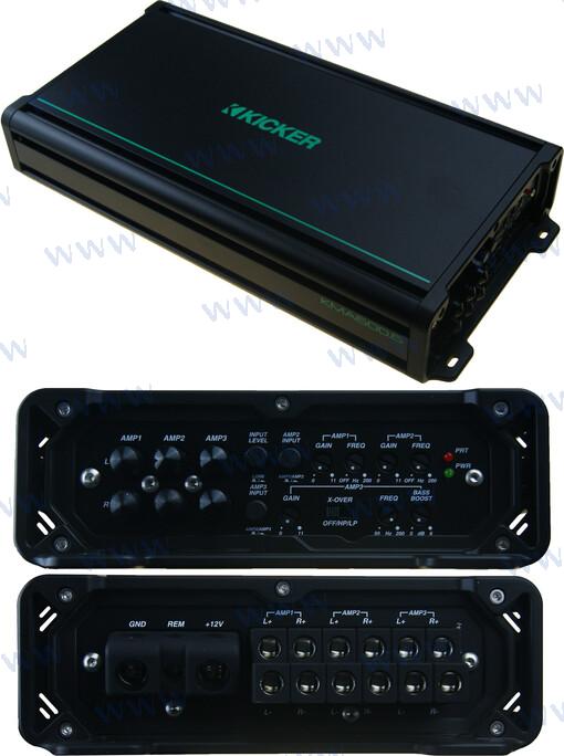 KM MARINE 600W  6 CHANNEL | OEM  48KMA6006 | SPEAKERS | KICKER AUDIO