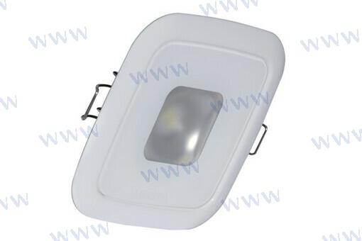 MIRAGE SQUARE, WHITE, WHTDIM RED BLUE | OEM  116128 | LIGHTS | LUMITEC