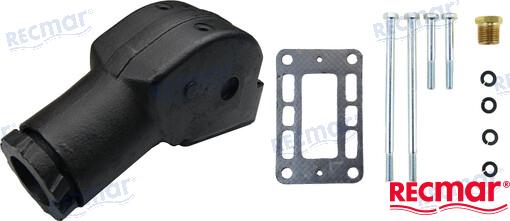 VOLVO PENTA V6 ELBOW | OEM  037 | 430A, B 431A, B 432A 434A AQ205A AQ175A